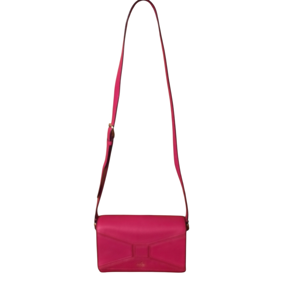 KATE SPADE Pink Betsi Bridge Place Bow Crossbody